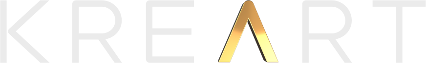 Logo da Kreart, agência de marketing digital, tráfego pago, produção audiovisual e reels virais.